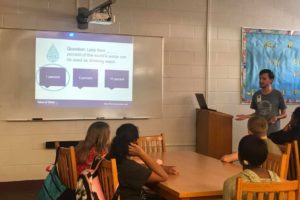 Water Champions Wildwood High School First Day Lesson